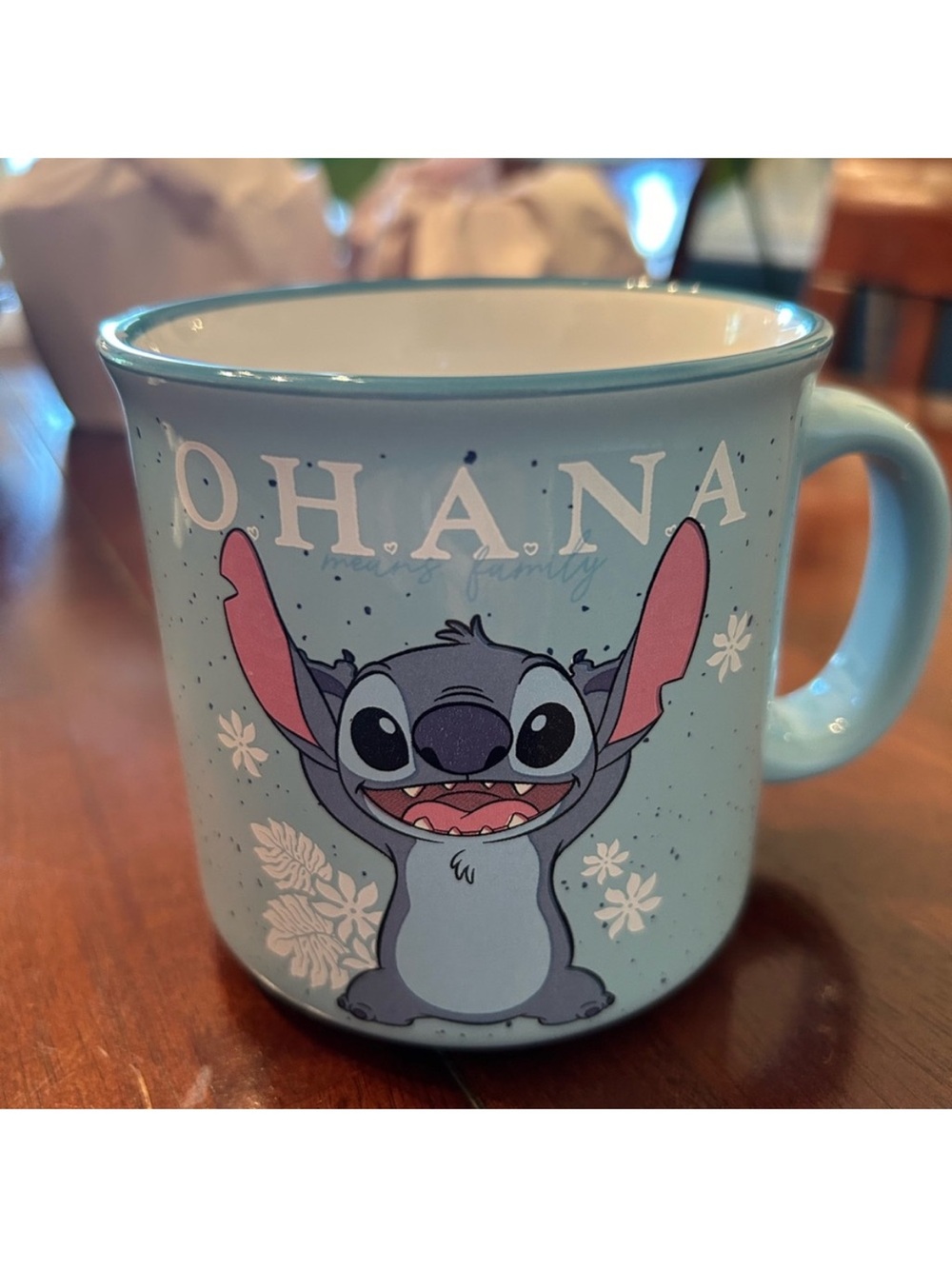 Stitch Ohana Means Family Mug